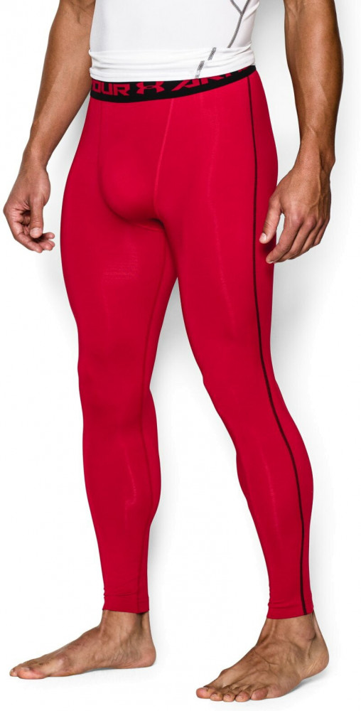 Under Armour Heatgear Compression Legging Red 1257474-600 at